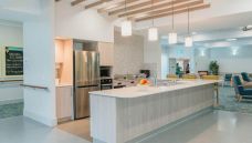 Bupa Aged Care shared kitchen area space Feb 2021